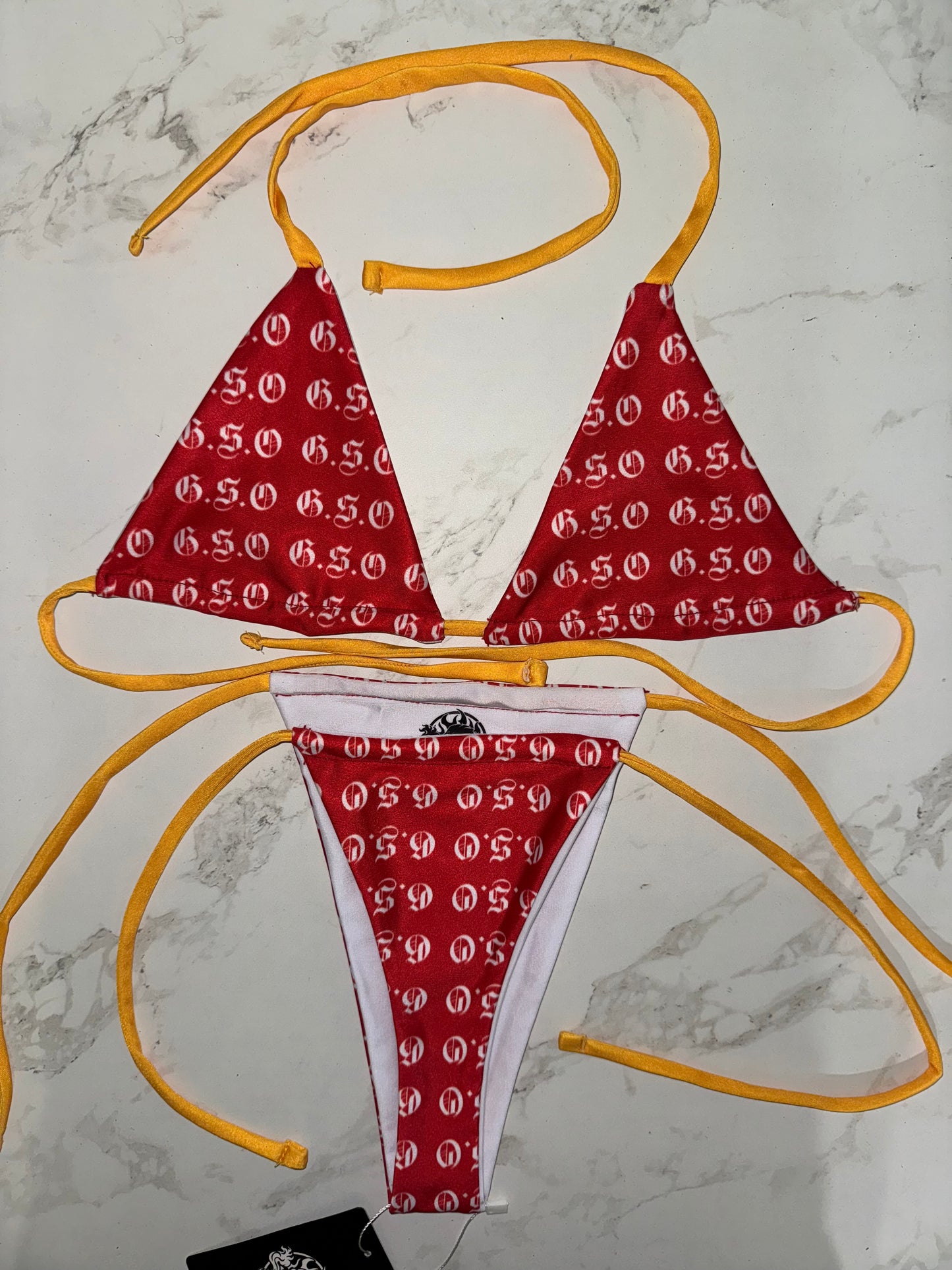 Lemon Cherry Bikini Sets