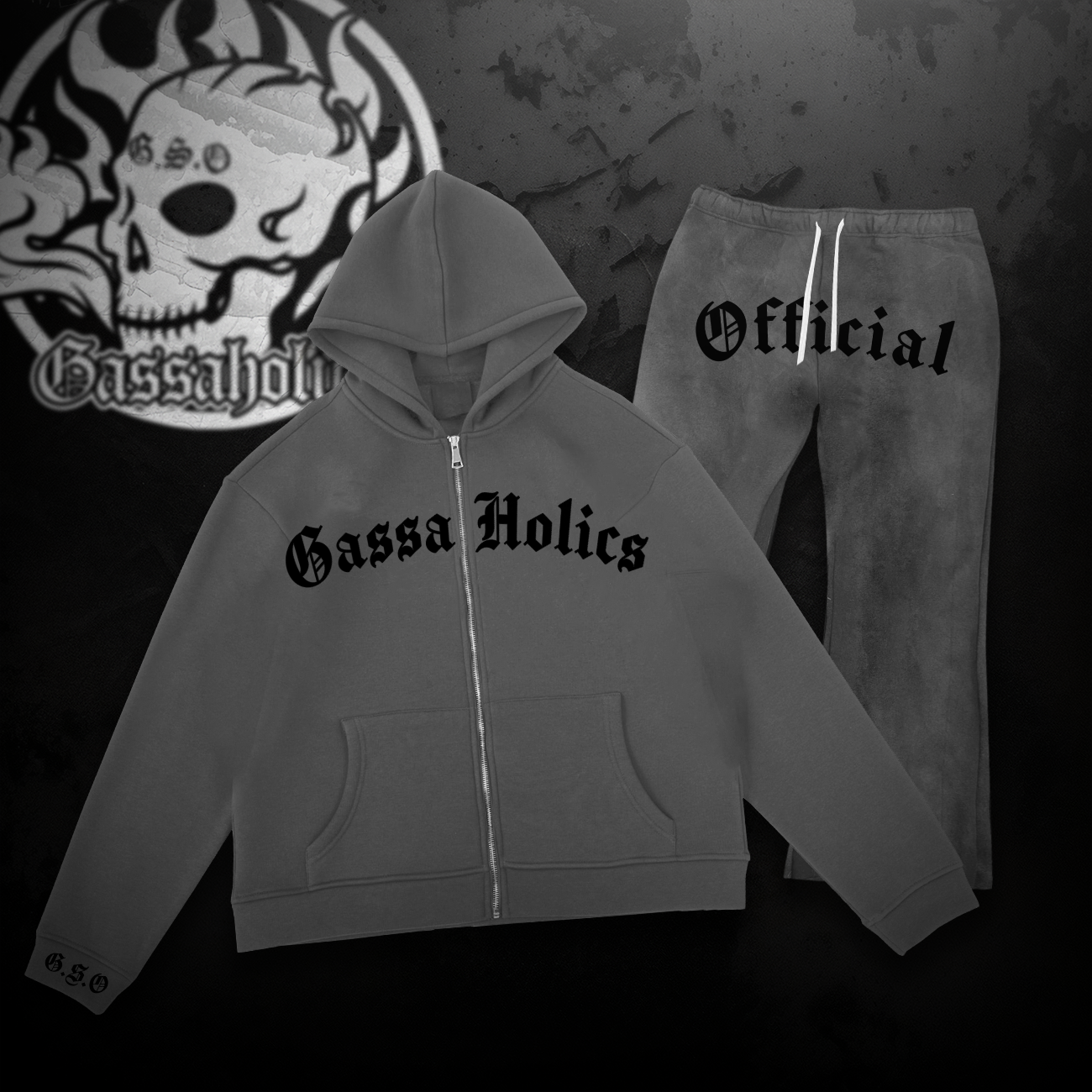 Gassaholics Official Zip-Up Full Set