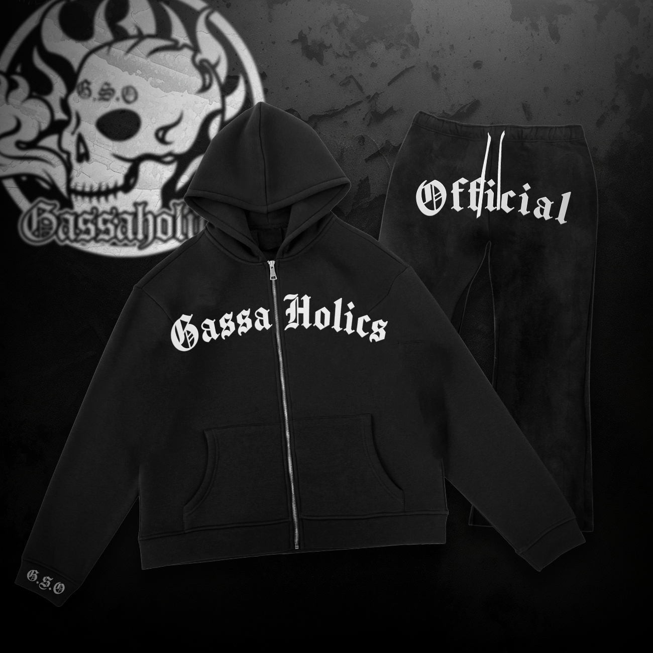 Gassaholics Official Zip-Up Full Set