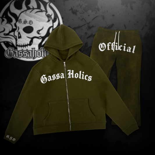 Gassaholics Official Zip-Up Full Set